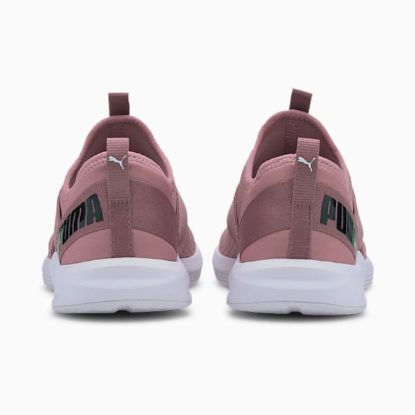 Zapatos de entrenamiento sin agujetas Prowl para mujer, Foxglove-Puma White, extralarge